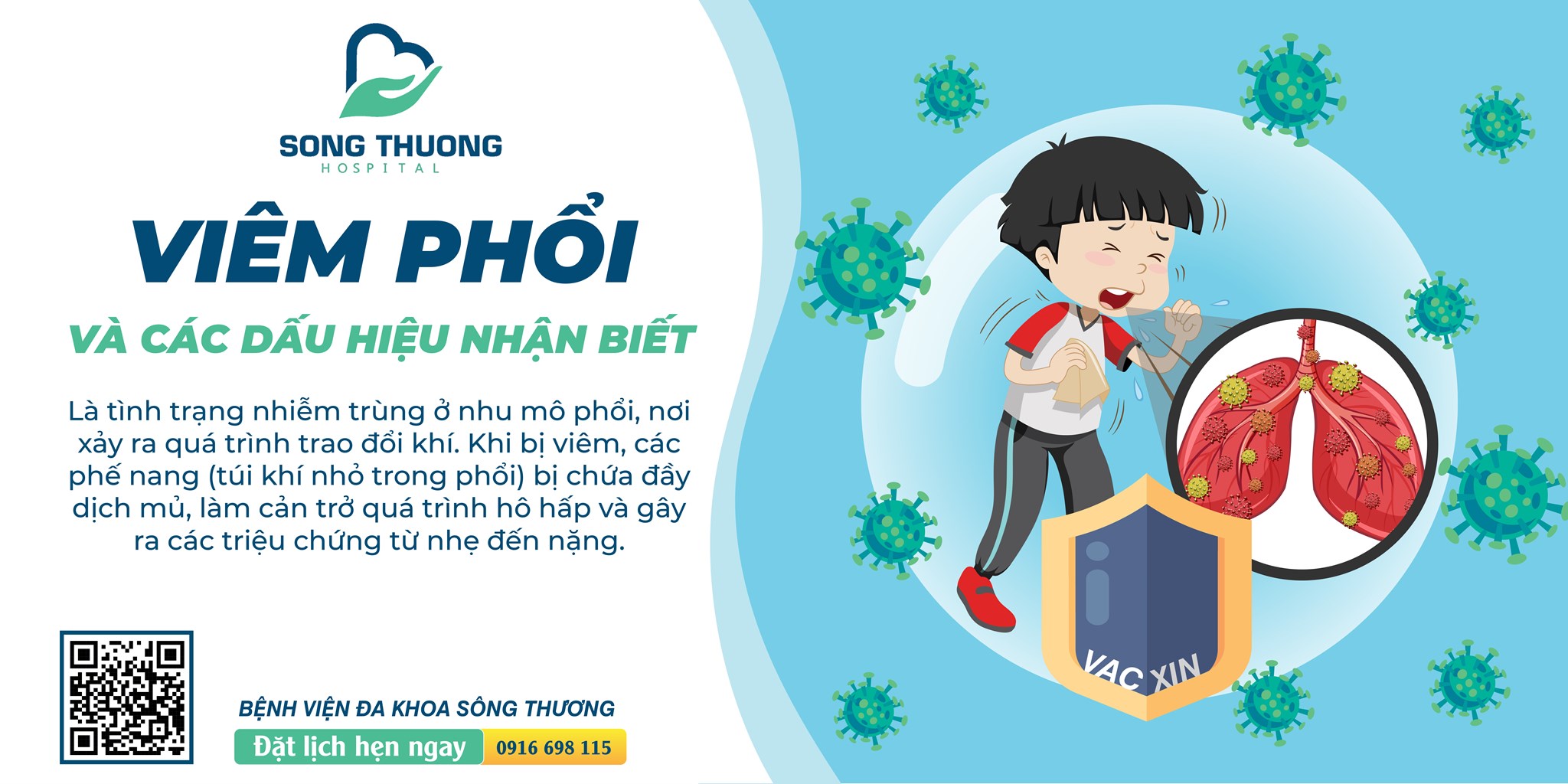 🫁Viêm phổi và các dấu hiệu nhận biết🫁